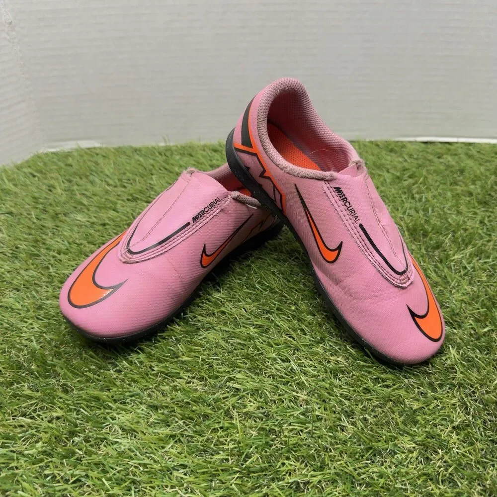 Nike Jr Mercurial Vapor 16 Club TF FQ8291-600 Magic Flamingo Kids Size 12.5C